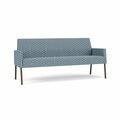 Lesro Mystic Lounge Reception Sofa, Bronze, RS Rain Song Upholstery ML1601